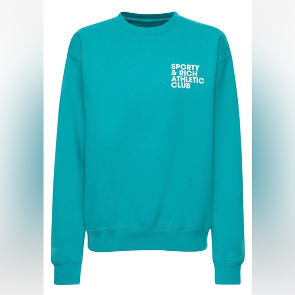 Sporty & Rich Athletic Club Crewneck Sweatshirt - Picture 3 of 6